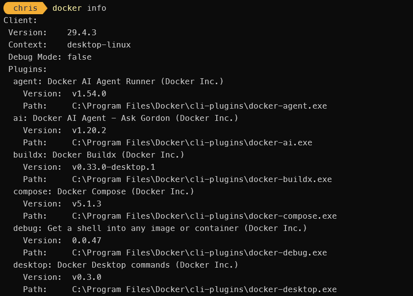 Docker Desktop